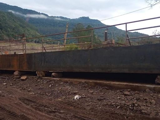 Montagem de balsa entre São Valentim do Sul e Santa Tereza deve ser finalizada nesta segunda-feira | Pioneiro