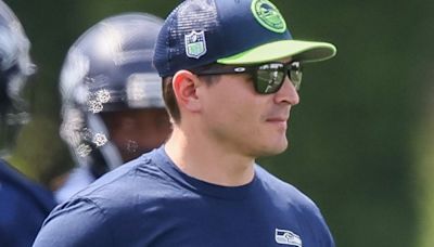 Music continues at Seahawks rookie minicamp, but Mike Macdonald is singing a different tune