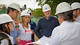 Malena Galmarini recorrió junto a autoridades del BID obras de cloacas para 13.200 habitantes de Benavídez