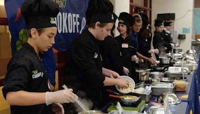 Norwich middle school student chefs compete in cookoff contest