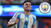 "Nacido para ser un campeón": el saludo del Manchester City a Julián Álvarez