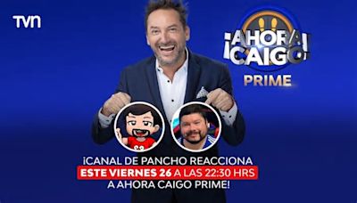 En VIVO: Pancho reacciona a "Ahora Caigo" Prime