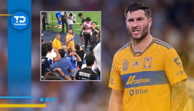 Gignac realiza gesto obsceno a aficionada del Monterrey