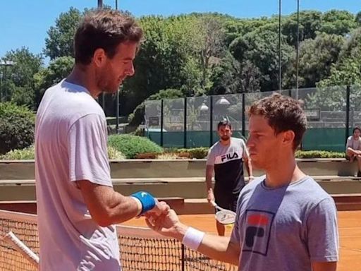 El mensaje de Del Potro para Schwartzman tras el anuncio de su retiro