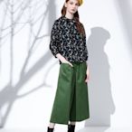 JIN HWA 今譁 詹譁霓 時尚個性大口袋造型修身顯瘦寬褲裙T6132
