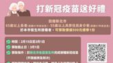 第26期新北市疫苗2/22起開放預約 新北65歲以上長者及55歲原住民3/1前接種可領500元禮券