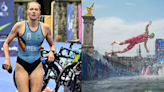 Olympic Triathlete who swam in the Seine says that she 'felt and saw things she didn't want to think about'