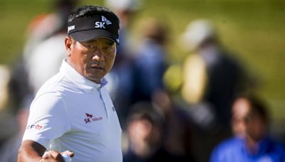 Choi takes 2-shot lead over Canadian Ames at Senior British Open at Carnoustie
