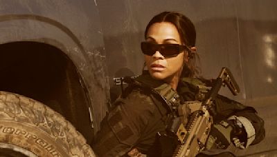 GUARDIANS OF THE GALAXY Star Zoe Saldaña Is Back In Action In Explosive Trailer For LIONESS Season 2