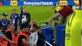 Cristiano Ronaldo Escapes Getting Kicked As Crazy Fan Jumps On Star During Euro Match. Watch | Football News