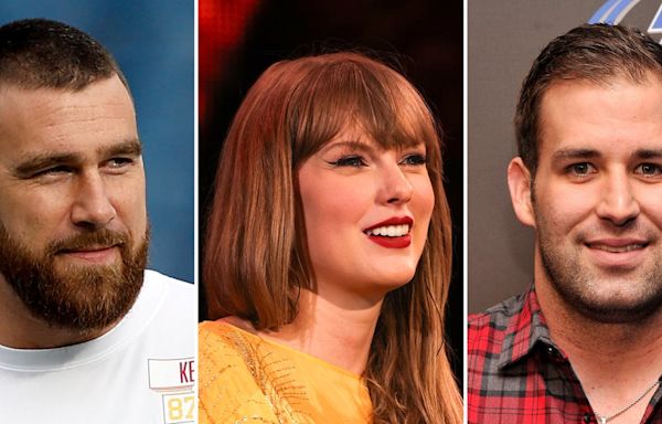 Travis Kelce Reacts to Former Teammate Chase Daniel Detailing Taylor Swift Invisible String Theory