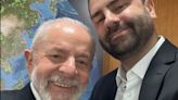 Filho de Lula visita pai no Planalto: ‘Passei para ver meu velho’