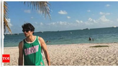 Ibrahim Ali Khan takes over the internet with his pictures from his Miami vacation | Hindi Movie News - Times of India