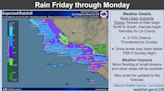 Potentially heavy rain in the forecast for Southern California