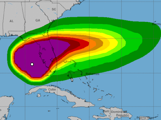 Hurricane Milton Makes Landfall In Siesta Key, FL As A Major Cat. 3 Storm; Winds, Rain, “Massive” Tornados Batter State...