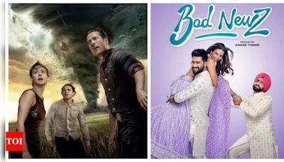 'Twisters' storms North American box office with $80.5 million weekend; 'Bad Newz' in top 10 with $1.1 million collection | - Times of India