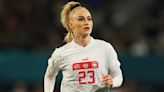 Alisha Lehmann takes time out of training to sign autographs as she prepares for Switzerland Euro 2025 qualifiers | Goal.com