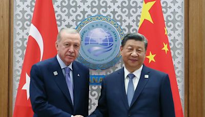 Erdoğan meets Xi Jinping, Belarus leader Lukashenko at SCO