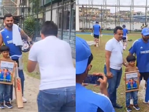 Virat Kohli, Rohit Sharma make young fan's day with heartwarming gesture ahead of India vs Sri Lanka ODI series