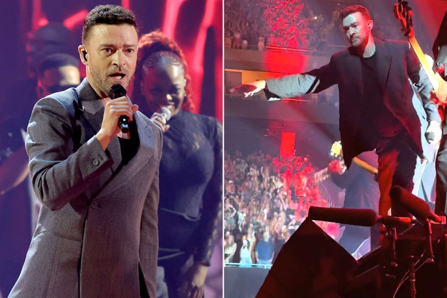 Justin Timberlake Halts Texas Tour Stop to Help Fan in Need of Assistance: 'House Lights Up'