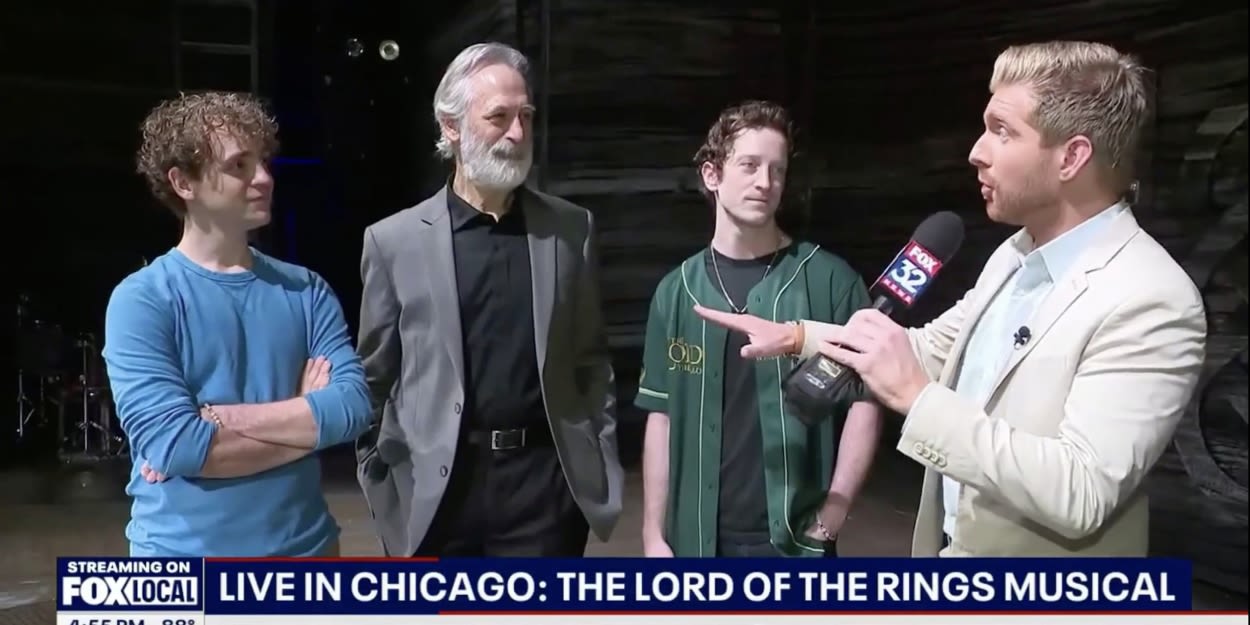 Video: Fox 32 Live Visits the Cast of THE LORD OF THE RINGS: A MUSICAL TALE