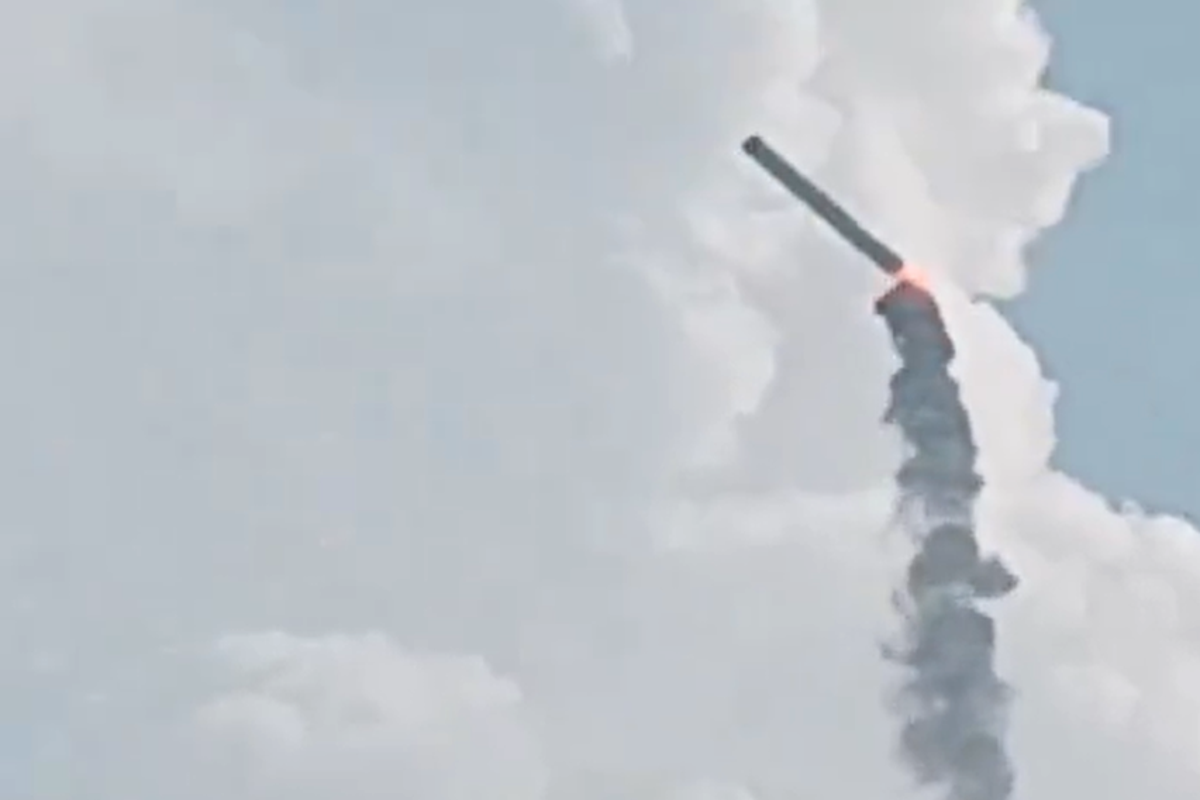 Chinese rocket accidentally launches before exploding