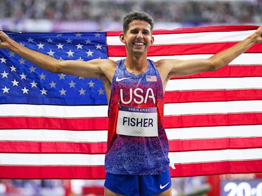 Grant Fisher of Grand Blanc wins second bronze medal in Paris Olympics