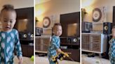 Toddler negotiates toy cleanup in adorable TikTok