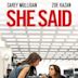 She Said (film)