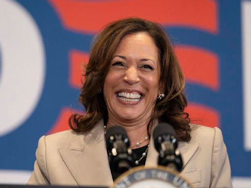 A frenzied day for Kamala Harris: Calls to Biden, 100 other Democrats as she takes center stage