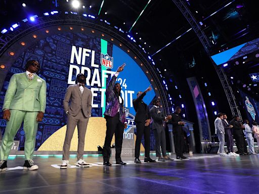 Jogadores de ataque no topo e de defesa no final: veja como foi a primeira rodada do Draft da NFL 2024 - Lance!