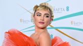 Florence Pugh Is a Work of Art in Sculptural Tulle Ruffles at the BAFTAs