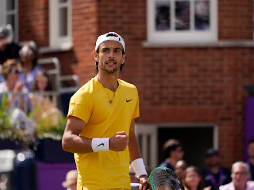 Musetti supera a Thompson en semis de Queen's Club y enfrentará a Tommy Paul en la final