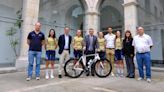 Recepción al Massi Baix Ter en la Diputació de Girona, tras la participación en la Volta Ciclista a Catalunya Femenina