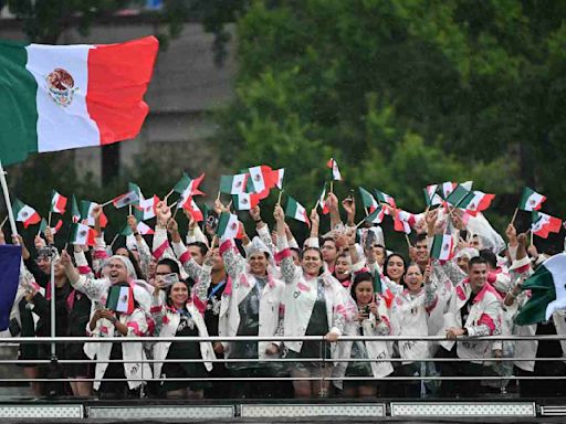 ¡México presente en París 2024! Fotos y mejores momentos de la inauguración de los Juegos Olímpicos