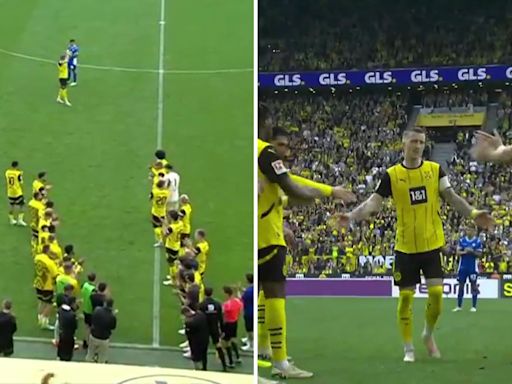 Watch emotional moment Reus says goodbye to Dortmund in last game after 12 years