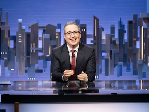 John Oliver takes on Donald Trump and the "long history" of politicians being "weird around corn"