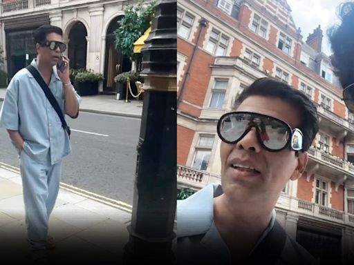 Karan Johar Poses For Fan In London, Walks Away After Being Called Uncle: 'Did You Just Say That?'