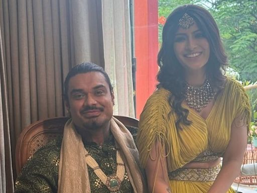 Varalaxmi Sarathkumar-Nicholai Sachdev Look Stunning In Their Mehendi; Sarathkumar Grooves To 'Appadi Podu'- See Pics And Video