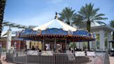 Where did Downtown Palm Beach Gardens carousel go? To a repair site far, far away