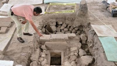Ofrenda de consagración fue descubierta en el Gran Basamento de Tlatelolco | El Universal