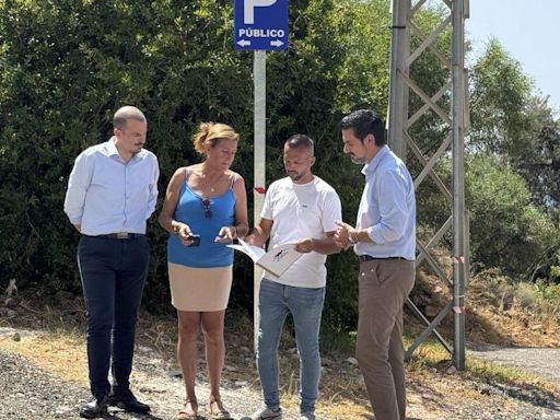 Mijas habilita casi medio centenar de aparcamientos en el barrio de Santana