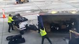 Video shows Delta workers hurling college golf team's clubs onto concrete tarmac