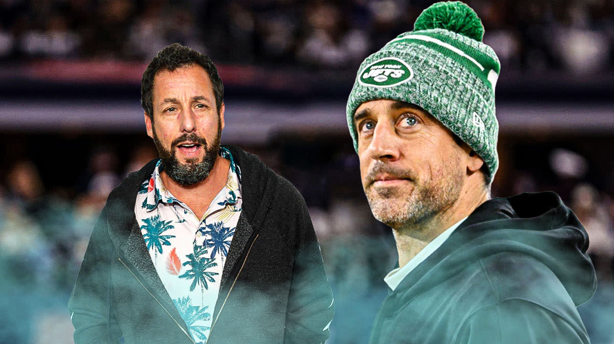 Adam Sandler Hilariously Blames Self For Aaron Rodgers Interception In Jets Loss