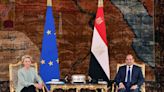 EU pledges billions of euros for Egypt as it seeks to curb migration