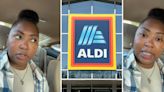 ‘Yep she was about to get that money but had to hand it over since you noticed’: Aldi customer warns of cashback button trick at checkout