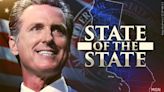 California Gov. Gavin Newsom speaks in State of the State address