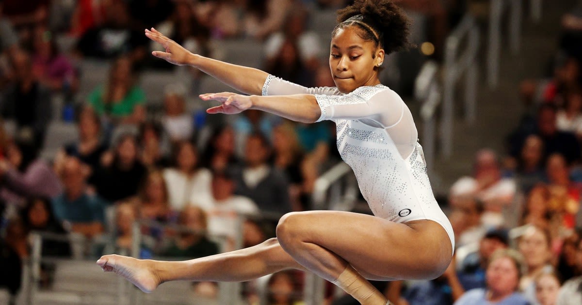 Skye Blakely withdraws from U.S. Olympic gymnastics trials after injuring her Achilles