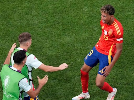 Spain vs France: Lamine Yamal's historic goal fires Spain to Euro 2024 final