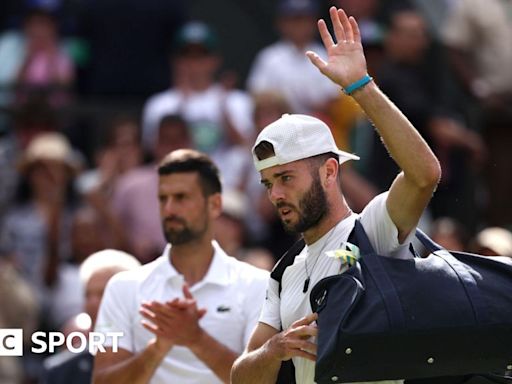 Wimbledon 2024 results: Novak Djokovic beats Britain's Jacob Fearnley on Centre Court